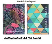 Kollegieblock A4