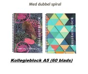 Kollegieblock A5 