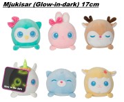 Mjukis 17cm (Glow-in-dark)