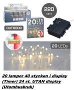 LED-Slinga 220cm