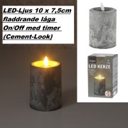 Ljus LED "Cement"