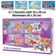  Pussel Paw Patrol, Greta Gris 