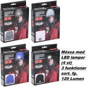 Mössa med LED-lampa