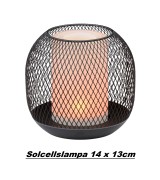 Solcellslampa 14cm