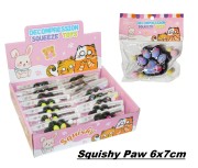 Squishy Paw 6 x 7cm