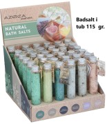 Badsalt i tub