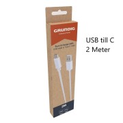 Laddsladd USB till C 2M