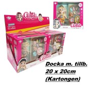 Docka med tillbehör