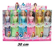 Docka 30cm i display 