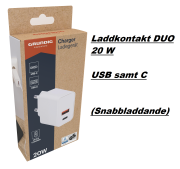 Laddkontakt DUO