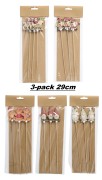 Dekorationsstickor 3-pack 29cm