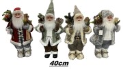  Tomte 40cm sort.