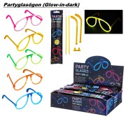 Partyglasögon GLOW-IN-DARK