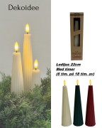 Ljus Led Pyramid 22cm