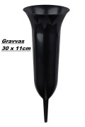 Gravvas (Svart) 30cm