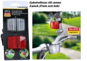  Reflexer för ramen 2-pack