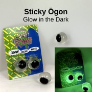 "Sticky" Ögon - Glow In The Dark