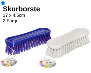 Skurborste 17cm