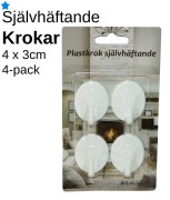 Krokar - Självhäftande