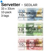 Servetter - SEDLAR