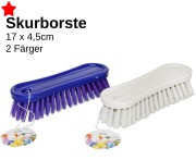 Skurborste 17cm