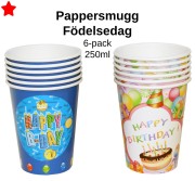 Pappmugg - Födelsedag