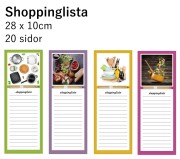 Shoppinglista - 20st sidor
