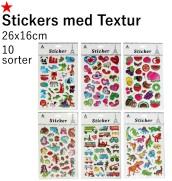 Stickers med Textur