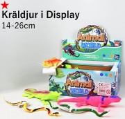 Kräldjur i Display