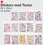 Stickers med Textur