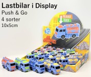 Lastbil i Display Push & Go