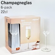 Champagneglas 22cl
